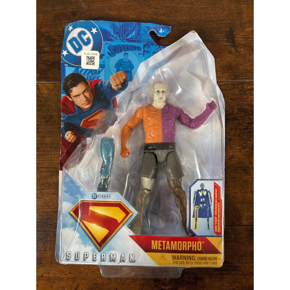DC Studios Superman Metamorpho Action Figure Spin Master Collect To Build Kelex